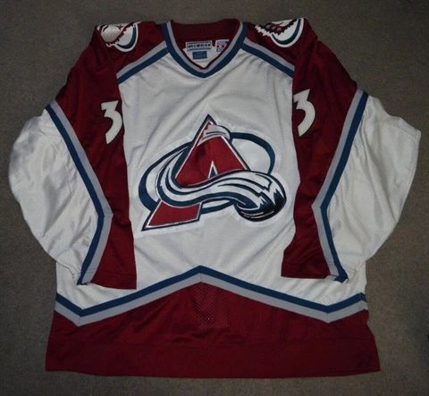 Vtg Patrick Roy Colorado Avalanche Starter Authentic Hockey Jersey Sz 54 Cover