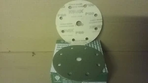 P180 Hook & Loop Abrasive Discs   150mm 9 hole  Box (50)    6" Sanding Pads   - Picture 1 of 3
