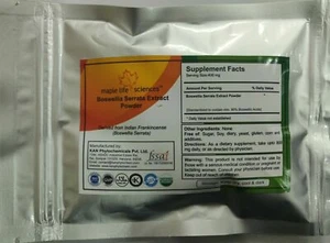Boswellia Serrata Extract Powder (Indian frankincense) 90% boswellic acids  - Picture 1 of 2