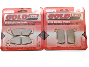Goldfren Brake Pads Front & Rear For Kawasaki KX 250 F 2015-2024 - Picture 1 of 3