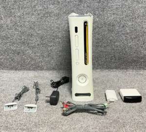 Microsoft Xbox 360 Arcade Console White ๐ฎ Dolby Digital W/O Controller - Picture 1 of 22