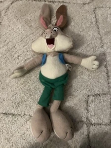 Sparky SK Park Resorts Plush Soft Toy Bunny Rabbit 18" in Blue Waistcoat - Picture 1 of 4