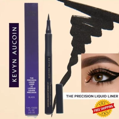 KEVYN AUCOIN - THE PRECISION LIQUID LINER* ~ BASIC BLACK 1ml NIB $34 - Image 1 of 4