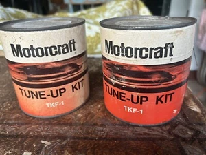 2) Vintage FORD MOTORCRAFT AUTOLITE Spark Plugs TUNE-UP KIT # TKF-1 - Picture 1 of 7