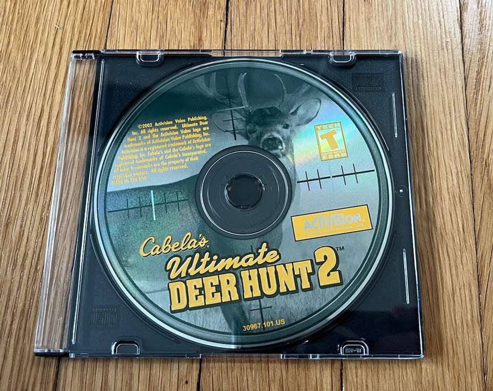 Cabelas Ultimate Deer Hunt 2 PC Video Game Activision 2002 Preowned - Image 1 of 1