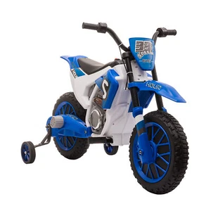 Aosom 12V Kids Motorcycle Dirt Bike Electric Battery-Powered Ride-On Toy Off-ro - Picture 1 of 11