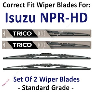 Wiper Blades 2-Pack Standard - fit 1999+ Isuzu NPR-HD - 30200x2 - Picture 1 of 1
