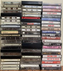 Cassette Tape Lot Michael Jackson, Prince, Spears, Murphy, Madonna, Joel - Picture 1 of 11