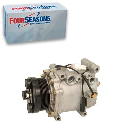 Compresor de aire acondicionado 4 estaciones para Mitsubishi Galant 2004-2009 3,8 L V6 Foto 1 de 4