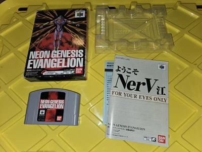 Neon Genesis Evangelion For Nintendo 64 N64 CIB Japanese Import USA SELLER  - Image 1 of 4