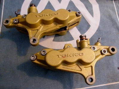 Suzuki Hayabusa 6 pistones pinzas Kawasaki Zx7r Zx9r olla acero inoxidable actualización Foto 1 de 4