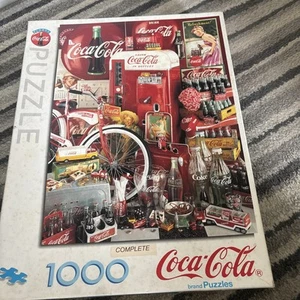 COCA COLA 1000 PIECE JIGSAW PUZZLE BOXED AND SEALED NEW - Picture 1 of 3