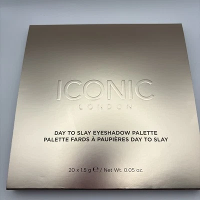 ¡NUEVO EN CAJA! Paleta de sombras de ojos Iconic London Day To Slay 20 tonos - Casa rodante $62 Foto 1 de 4