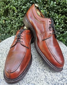 Allen Edmonds Wilbert Brown Leather  Oxford Casual Dress Shoes Size: 11D - Picture 1 of 19