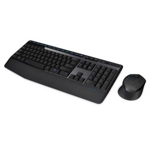Logitech Wireless Combo MK345 USB Wireless RF 2.40 GHz Keyboard - Black - USB Wi - Picture 1 of 1