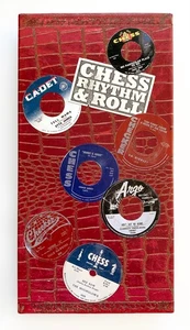 ∞ CHESS RHYTHM & ROLL 4-CD BOX Bo Diddley Chuck Berry Etta James 1994 ∞ - Picture 1 of 15