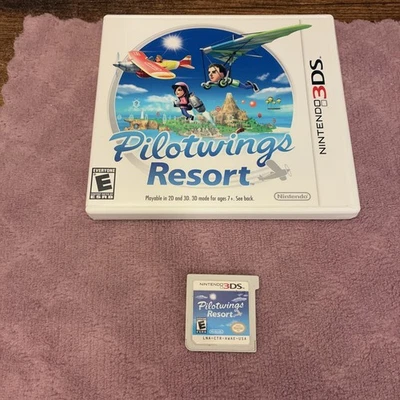 Pilotwings Resort (Nintendo 3DS, 2011) Video Game Cartridge with Case Tested - Image 1 of 4