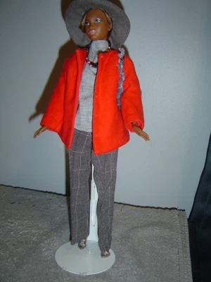 OOAK Handmade slacks & coat set for Mod Barbie and similar size dolls - L@@K - Image 1 of 3