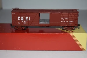 HO Scale Red Caboose Chicago & Eastern Illinois 40' Single Door Boxcar C54029 - Picture 1 of 3