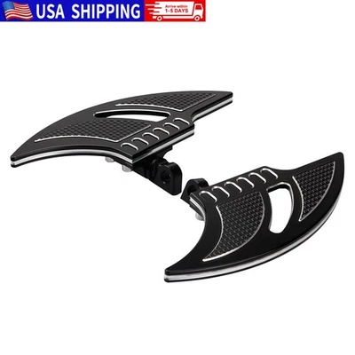 Rear Passenger Floorboards Floor Boards Foot-Pegs For Harley Heritage Softail Foto 1 de 4