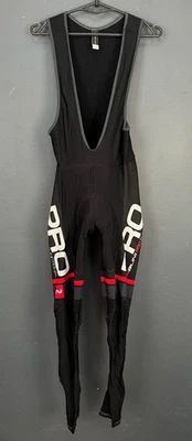 MEN NALINI PRO LONG ITALY CYCLING BICYCLE BIKE VELO BIB BIBS BODY BLACK SIZE M 3 - Image 1 of 4