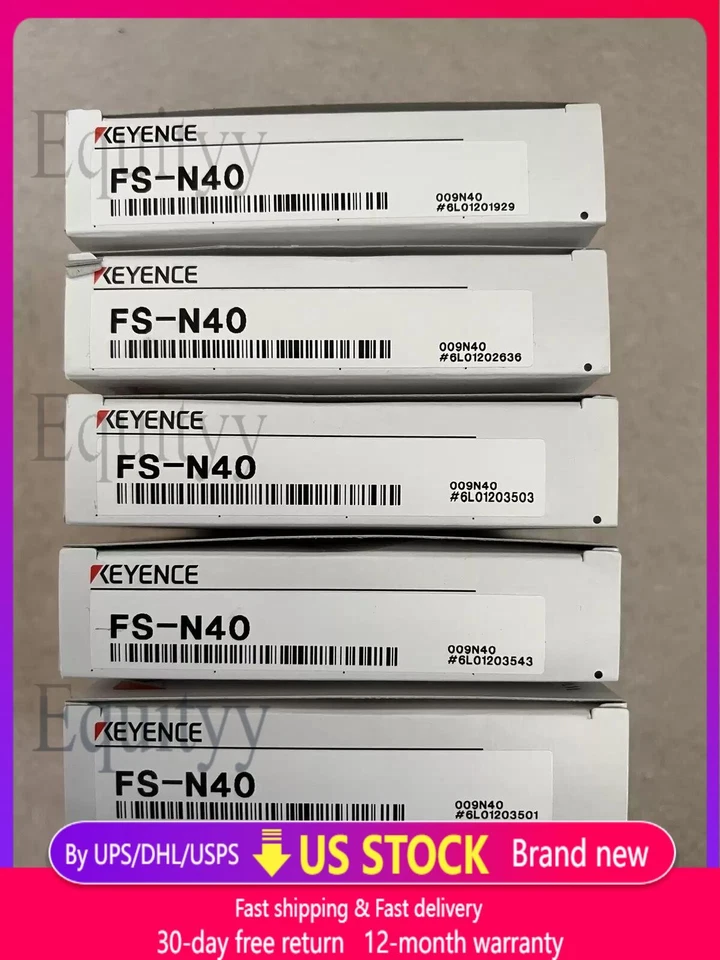 1件装Keyence FS-N40传感器全新带盒快速发货 — 第 1/1 张图片