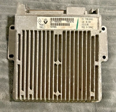 CALCULATEUR MOTEUR RENAULT CLIO 1.2i 16319.001 7700102746 7700868295 A DECODER - Immagine 1 di 4