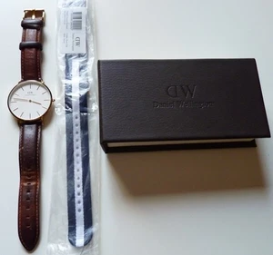 DW Daniel Wellington Classic Damenuhr rosègold 0104 DW - komplett m. neuer Batt. - Bild 1 von 6