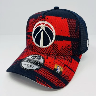 Gorra New Era 9FORTY NBA Washington Wizards punta para hombre gorra snapback ajustable Foto 1 de 4
