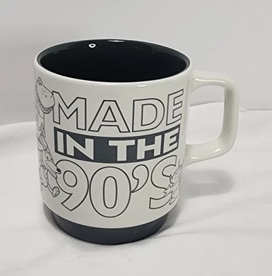 Disney Parks Pixar TOY STORY "Made In The 90's" 12oz Coffee Cup Mug NEW - Image 1 of 4