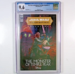 Star Wars: The High Republic Adventures: #1  KEY CGC MN+ 9.6 Aug 2021 1st Cibaba - Picture 1 of 2