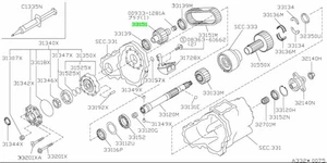 Shaft, Drive Front For: Nissan Skyline R33 GTR BCNR33 95-98 - Picture 1 of 1