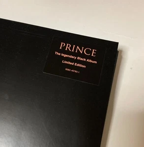 PRINCE Black Album 1994 Limited LP Like Used Rare - Picture 1 of 10