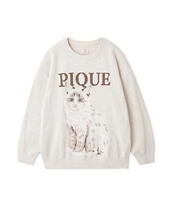 Gelato Pique CAT JQD Pullover PWNT244065BEGF - Bild 1 von 3