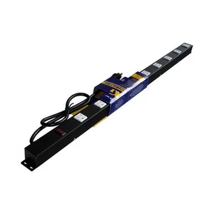 36" Metal Power Strip with 9 Outlets, Surge Protected EPS-3096 - Picture 1 of 1