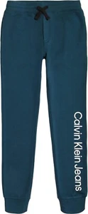 Calvin Klein Boys' Big Pull-on Fleece Jogger Sweatpants, Drawstring Closure Sz 4 - Picture 1 of 3