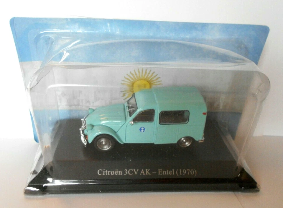 Die Cast Citroen 3Cv Ak - Entel (1970) - Salvat - Escala 1/43 Scat 19 Foto 1 de 1