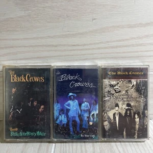 THE BLACK CROWES CASSETTE TAPE LOT Of 3 SOUTHERN HARMONY MONEY MAKER YOUR SIDE - Picture 1 of 7