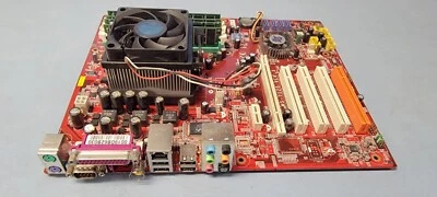 MSI K8N Neo4H ATX Motherboard with AMD Athlon 64 3000+ CPU and 2GB DDR - Image 1 of 4