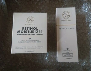 ROSVANEE 2.5% Retinol Face Serum 60ml + 50ml green tea moisturiser FASTP&P - Picture 1 of 9