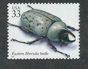 Scott #3351-l...33 Cent...Insects & Spiders... Hercules  Beetle...2 Stamps - Picture 1 of 1