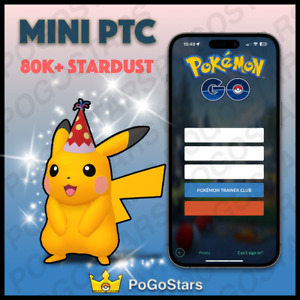 Pokémon Go - Shiny Pikachu Red Party Hat - Mini PTC 80K Stardust✨Description✨