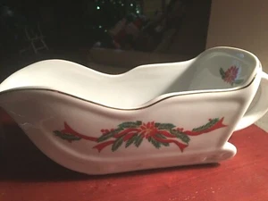 Schlitten Sauciere...Weihnachtsdesign...TOLL! - Bild 1 von 4