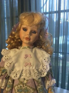 Seymour Mann Nancy Connoisseur Collection Porcelain Doll - Picture 1 of 10