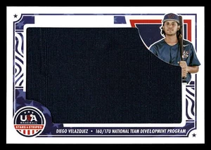 2024 Panini Stars & Stripes DIEGO VELAZQUEZ Jumbo Materials Relic 25/49 #JM-VEL - Picture 1 of 2