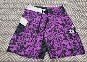 Vintage Kurt Cobain nirvana Volcom surf board shorts 2000's Size 30"x9" Waist - Picture 1 of 13