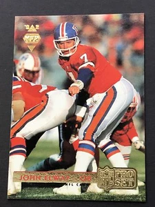 1992 Pro Set #MVP4 John Elway Gold MVPs - Picture 1 of 2