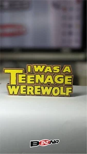 I Was a Teenage Werewolf display - 1957 film Landon Studio - Picture 1 of 3