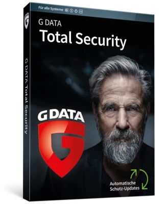 G Data Total Security 2025 2026 - 3 PC Geräte | 1 Jahr | PC Mac Android iOS @GWC - Bild 1 von 4