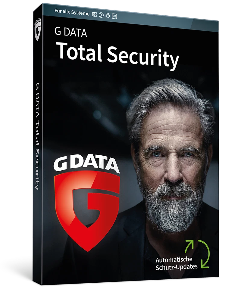 G Data Total Security 2025 2026 - 3 PC Geräte | 1 Jahr | PC Mac Android iOS @GWC - Bild 1 von 4